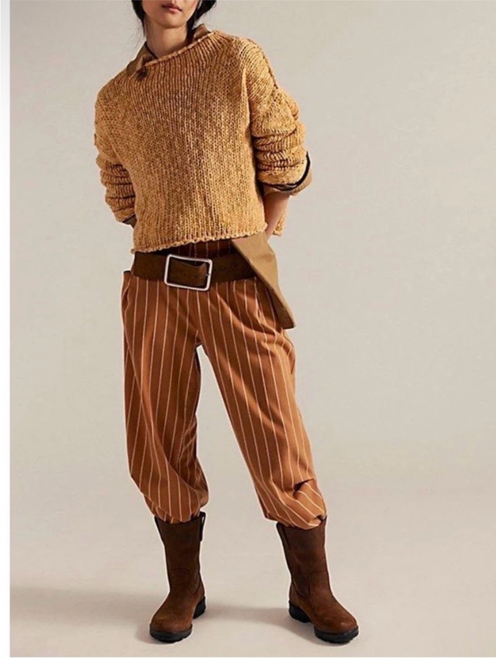 Free People Nice Choice Pull-On Trousers NWT